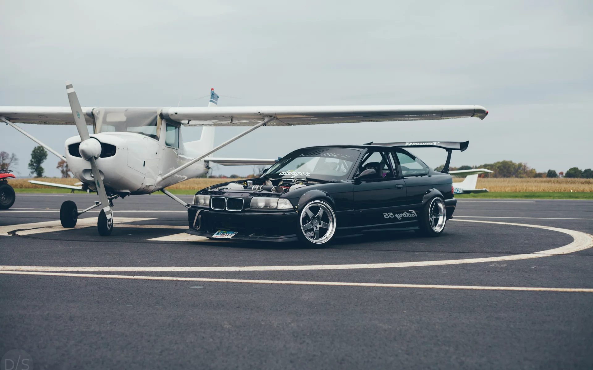 bmw m3, бмв, stance, тюнинг, car, tuning, самолёт