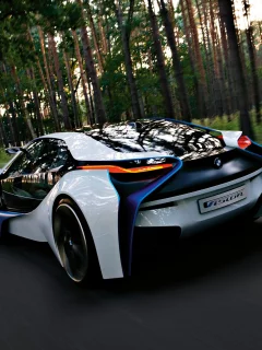 авто, BMW, Vision, EfficientDynamics, Concept, 2009