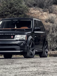 range rover, black, tuning, sport, land rover