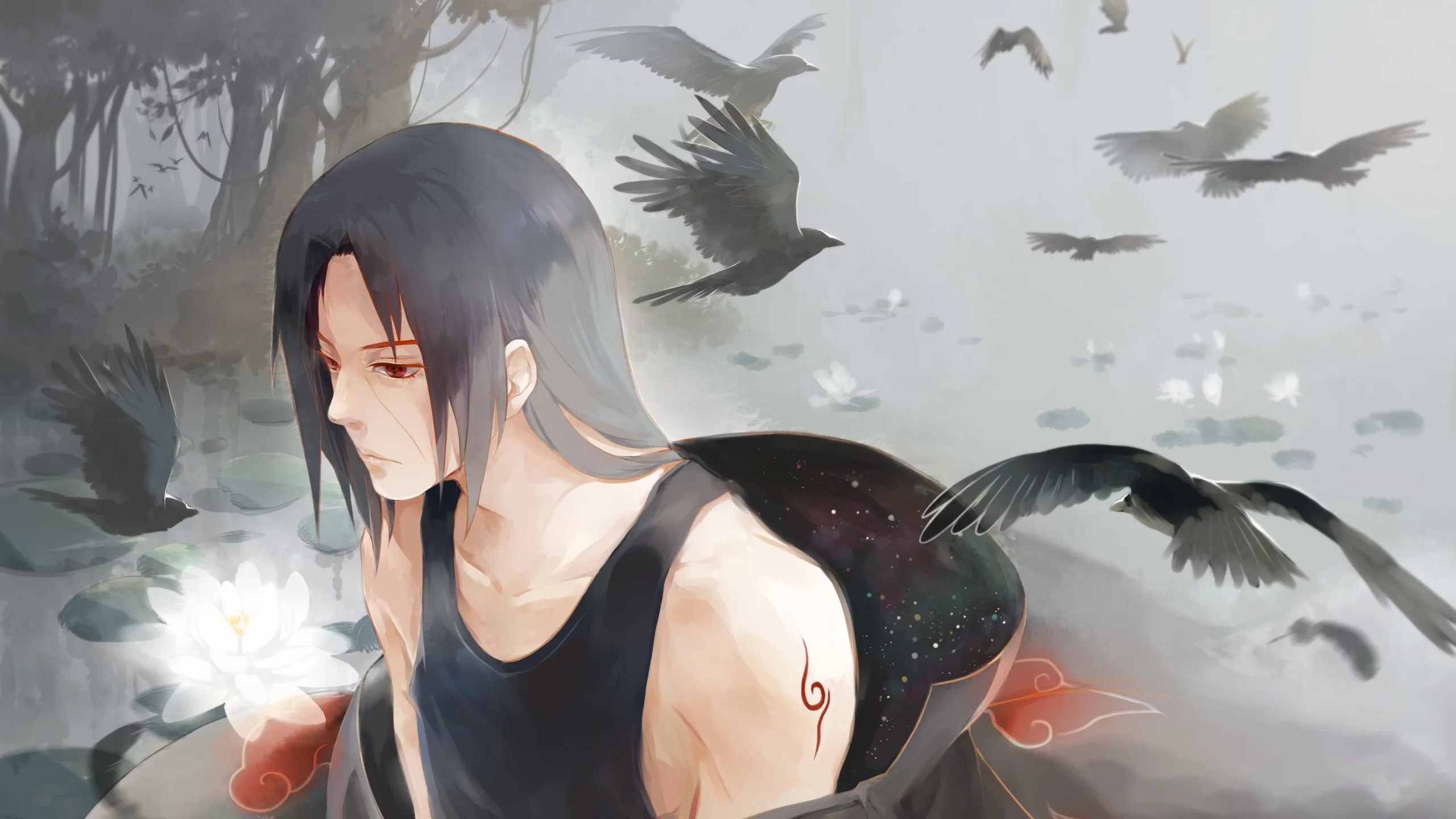наруто, Naruto, Shippuden, учиха итачи