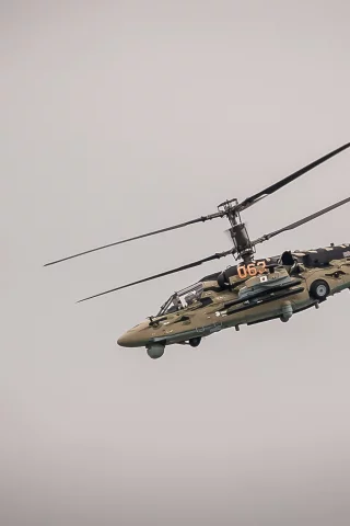 ка-52, полёт, российский, _аллигатор_, вертолёт, ударный