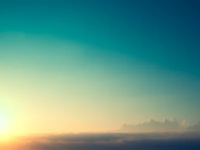 sunset, небо, пейзаж, солнце, облака, закат