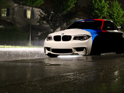 light, night, rain, 1m, front, coupe, bmw