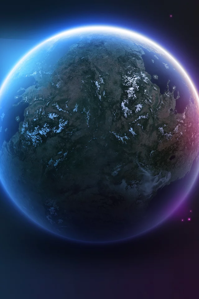планета, звезды, world, stars, космос, earth, space