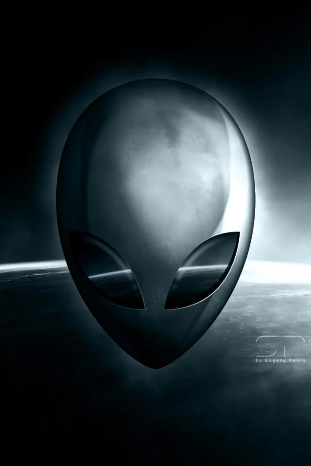 пришелец, космос, земля, alienware