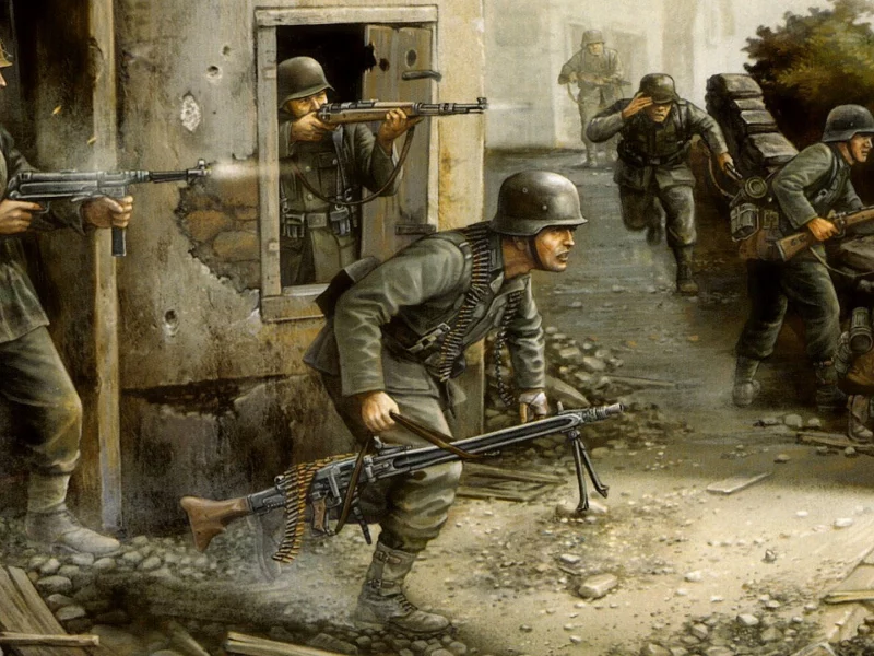 рисунок, солдаты, немцы, бой, бегают, война, flames of war