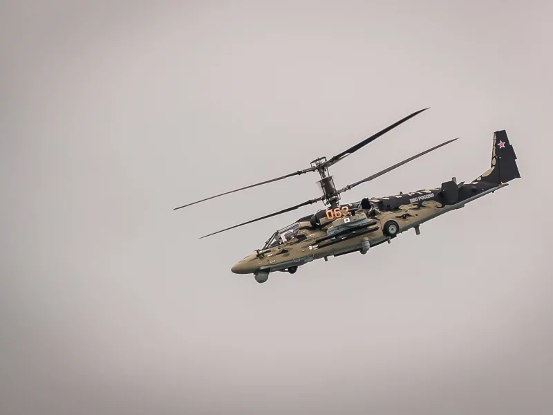 ка-52, полёт, российский, _аллигатор_, вертолёт, ударный