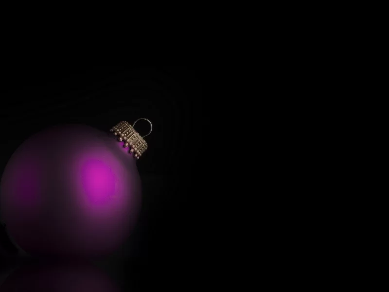 off camera flash, christmas, purple