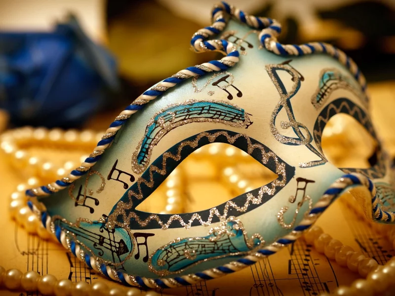 carnival, mask, decorated