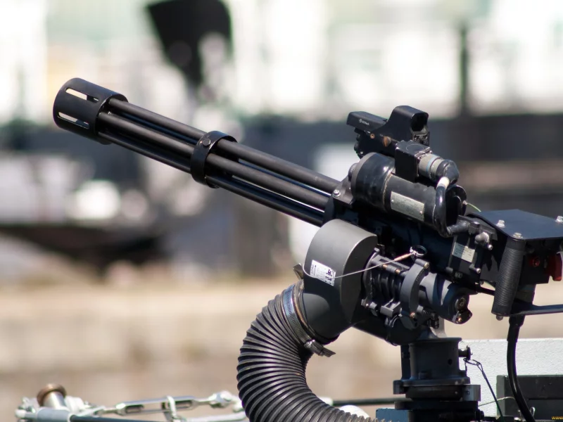 m134, minigun, пулемет, многоствольный