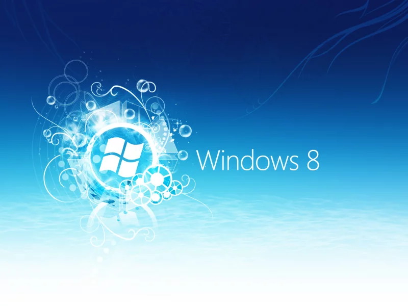 стиль, голубой, легкость, windows 8