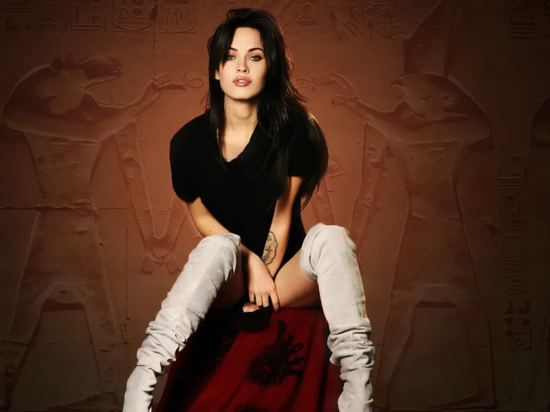 тату, сапоги, актриса, взгляд, мэйган фокс, megan fox