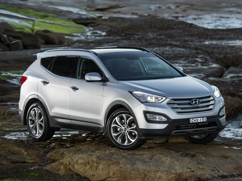 кроссовер, джип, санта фе, hyundai, передок, хёндай, santa fe