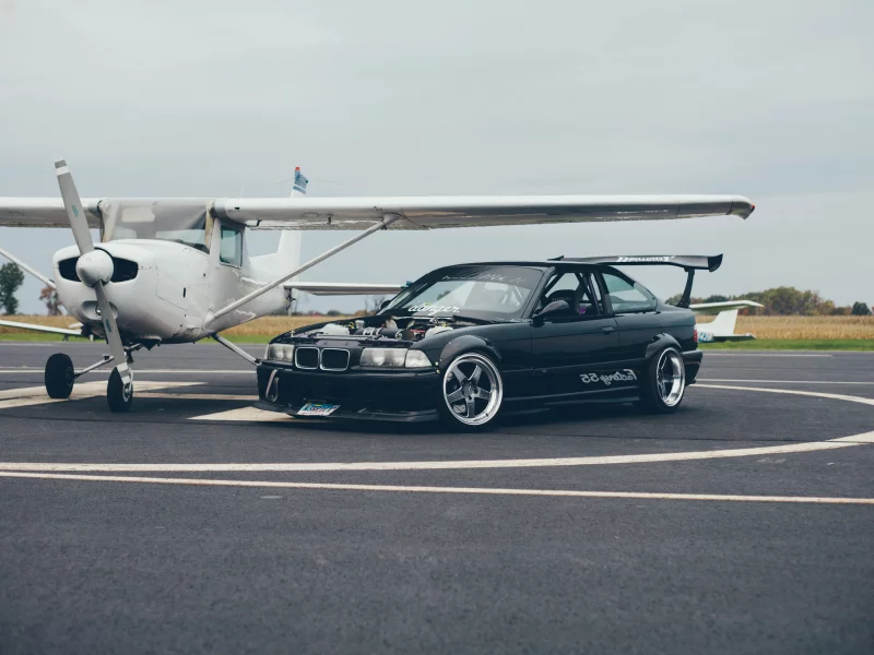 bmw m3, бмв, stance, тюнинг, car, tuning, самолёт