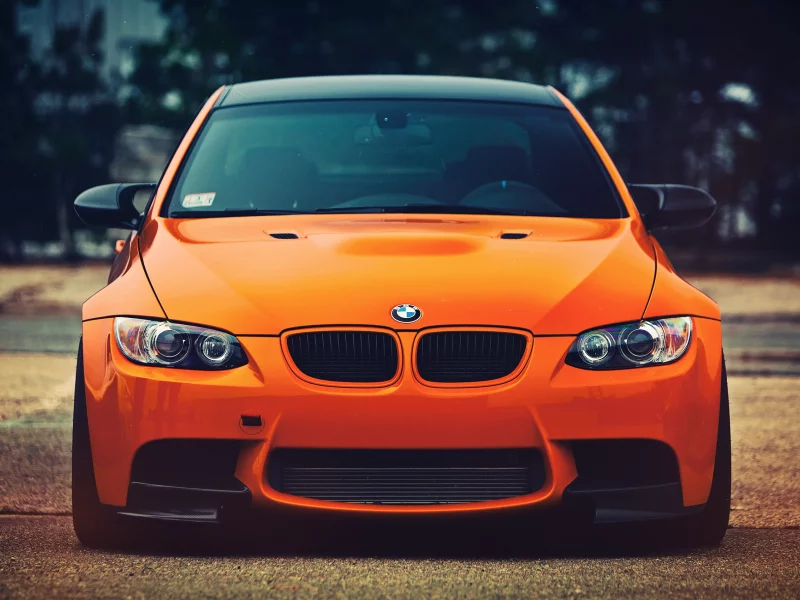 m3, оранж, bmw, взгляд