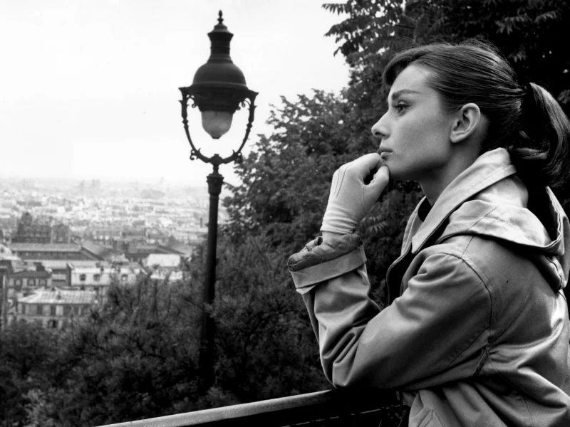 одри хепбёрн, audrey hepburn, чб