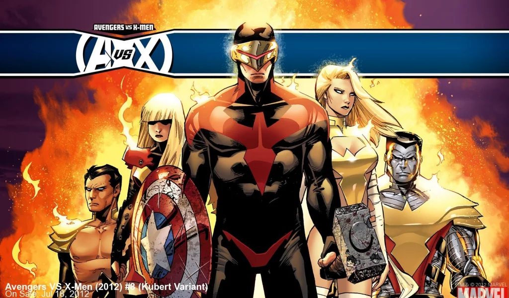 cyclops, люди икс, avengers vs x-men, colossus, комикс, emma frost
