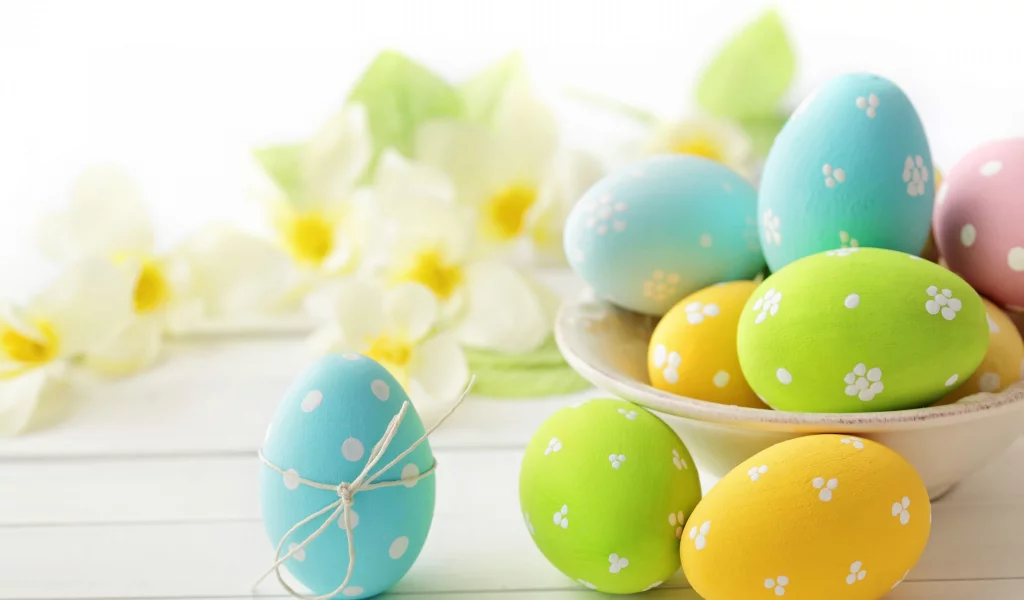 Easter, eggs, flowers, delicate, pastel, пасха, яйца, цветы