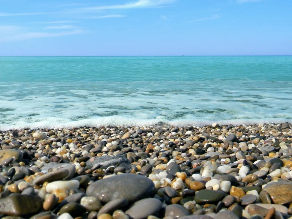 море, пляж
