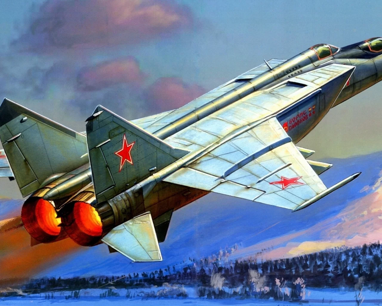 самолет, взлет