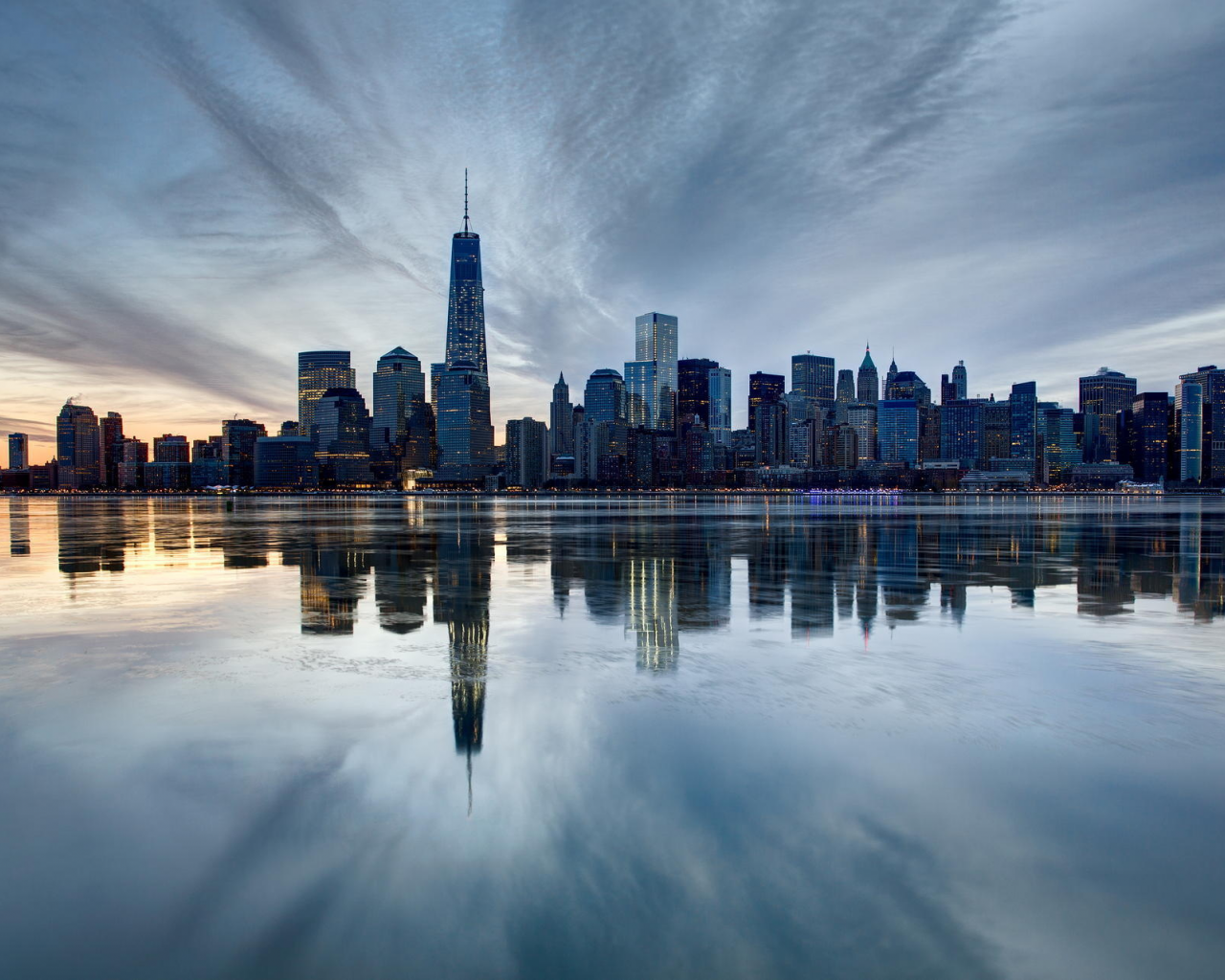 New York City, Нью-Йорк, NYC, USA, США, город, панорама, вид, небоскребы, здания, высотки, дома