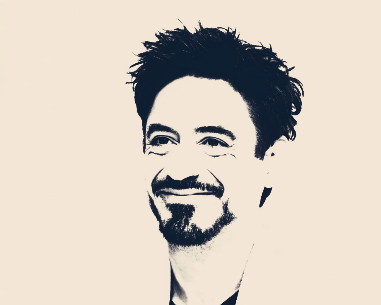 портрет, арт, robert downey jr