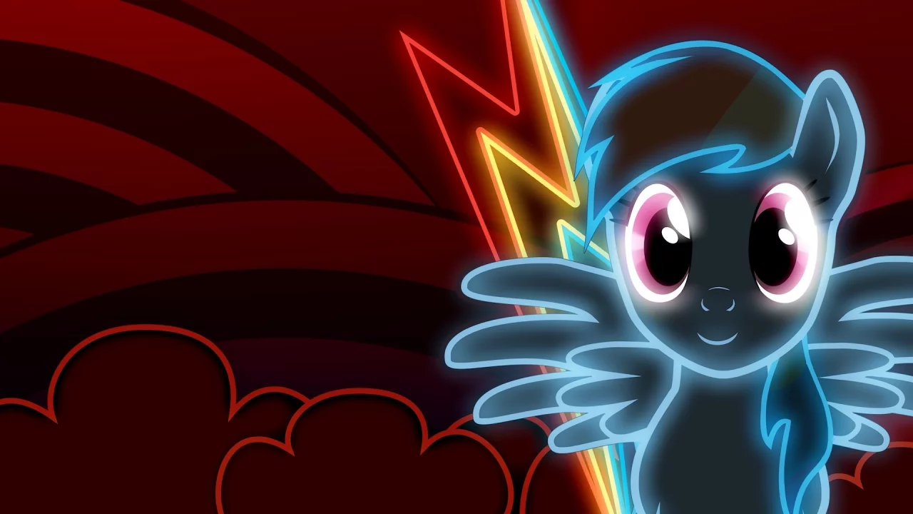 дэш, neon, dash, рэйнбоу, rainbow dash, неон, rainbow, mlp, my little pony