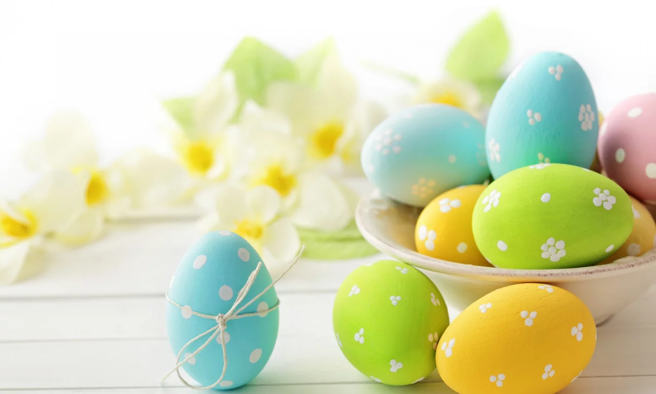 Easter, eggs, flowers, delicate, pastel, пасха, яйца, цветы
