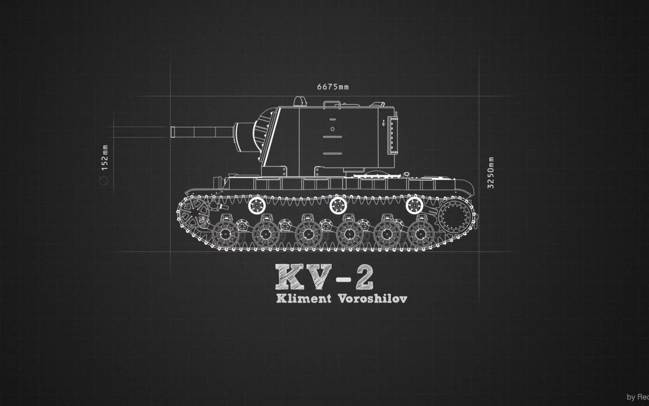 климент ворошилов, советский, танк, тяжелый, кв-2