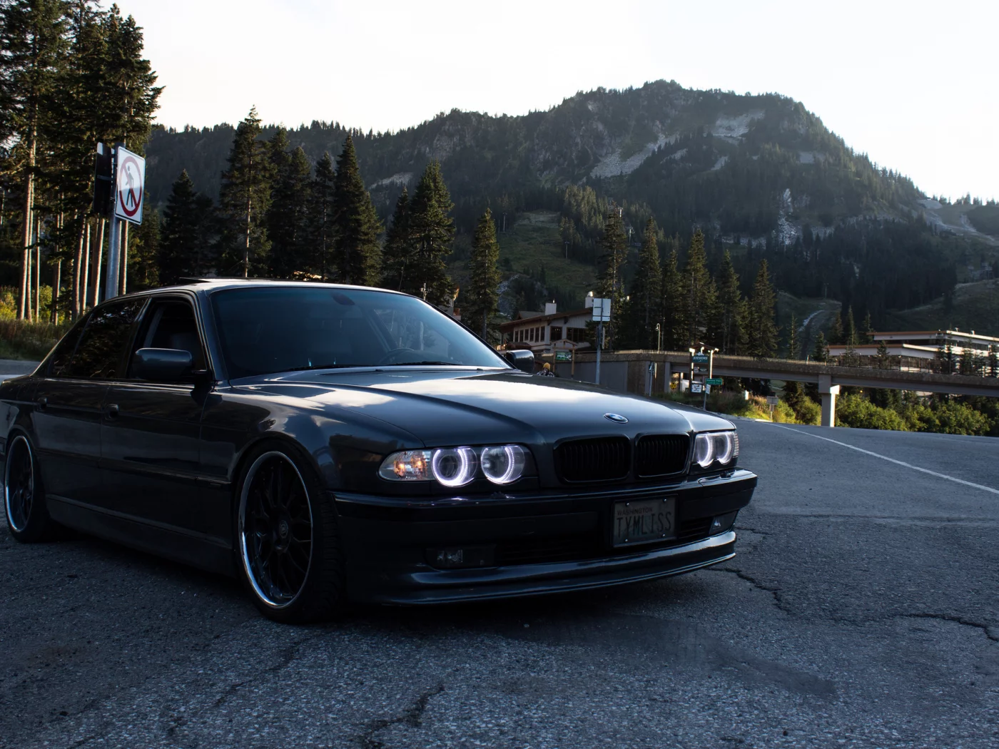 bbs, тюнинг, e38, горы, stance, дорога, бмв, bmw, 750il