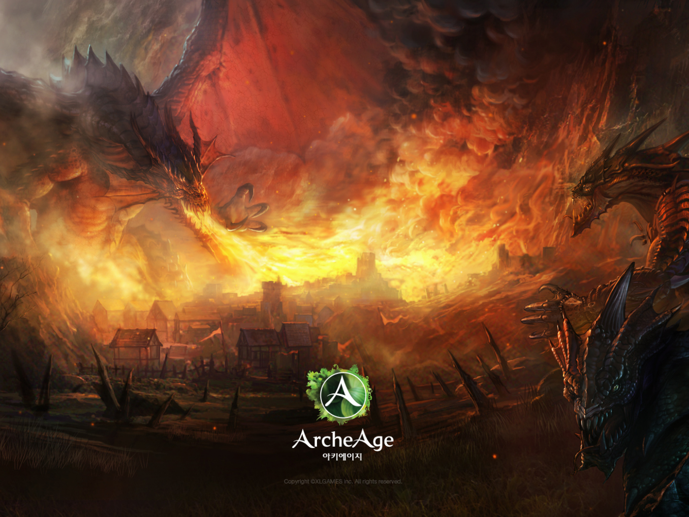 game, art, fire, мморпг, dragon, mmorpg, creatures, online, игра, онлайн, archeage