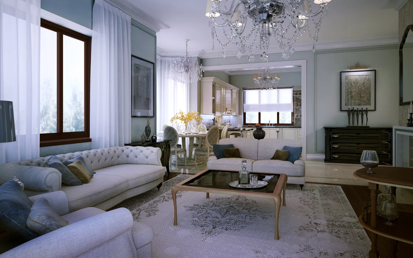 couch , living room, pillows, interior, stylish design, chairs, table, интерьер, kitchen 