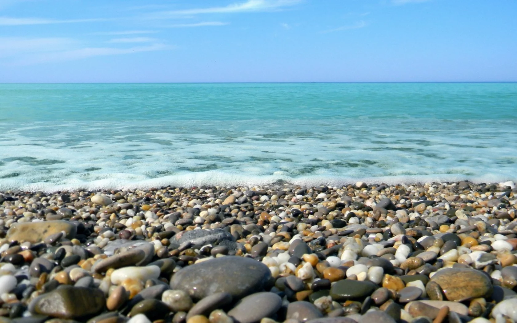 море, пляж