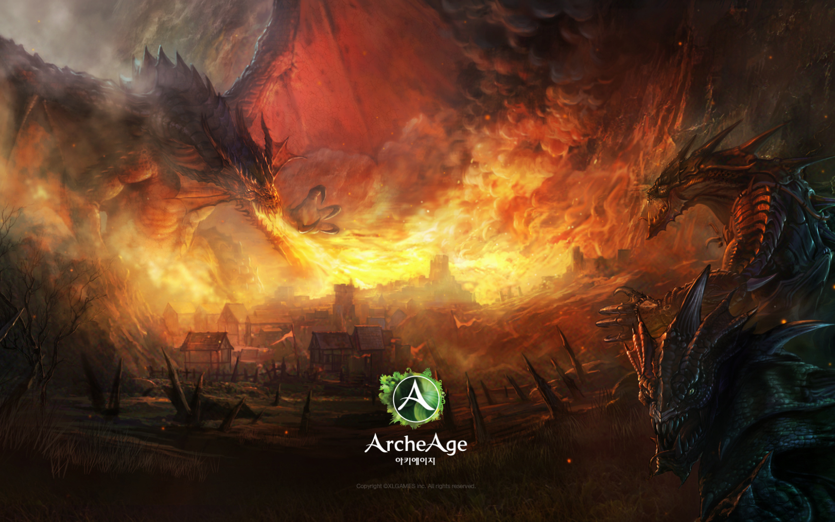 game, art, fire, мморпг, dragon, mmorpg, creatures, online, игра, онлайн, archeage