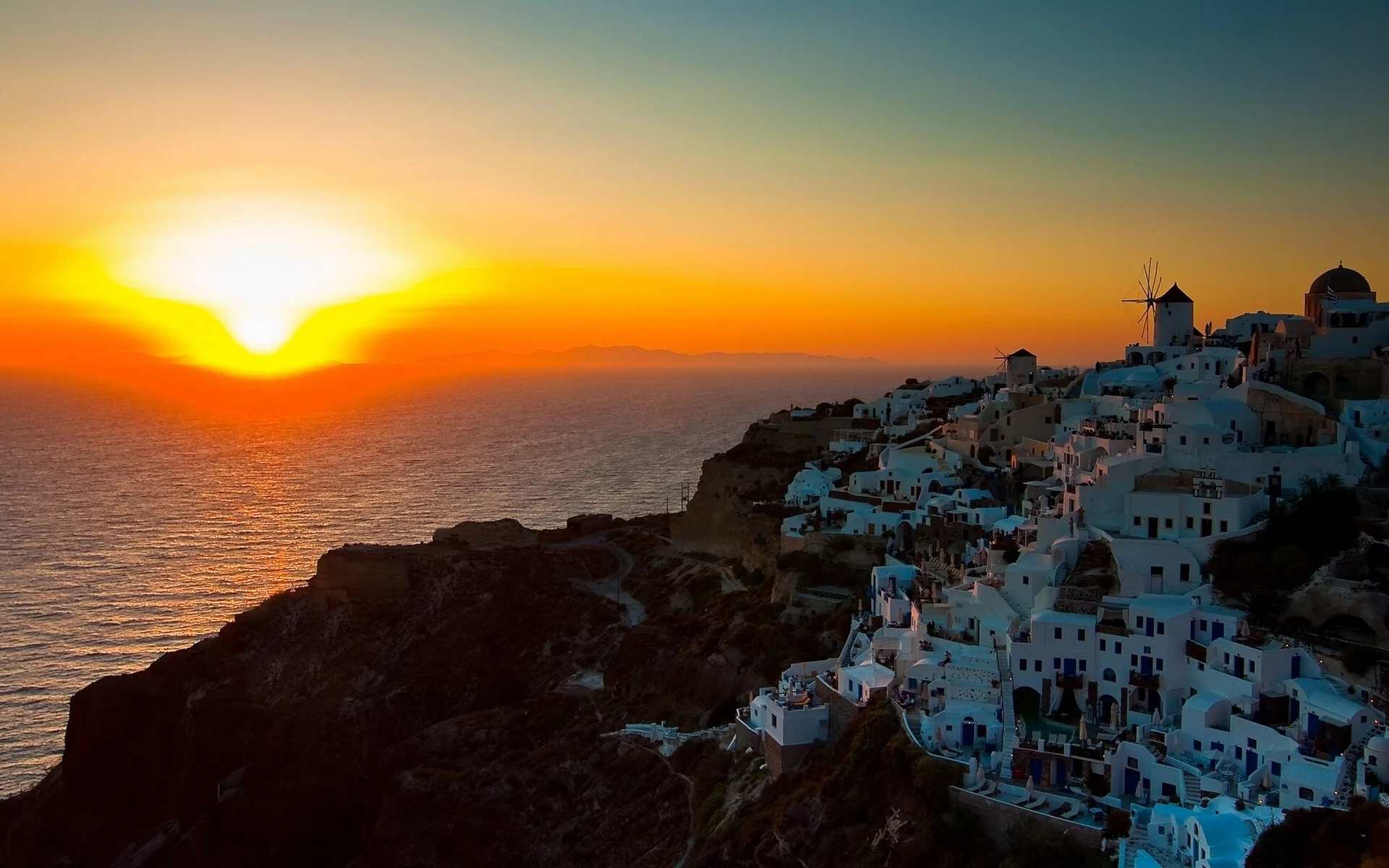 oia, эгейское море, santorini, греция, санторини, ия, greece