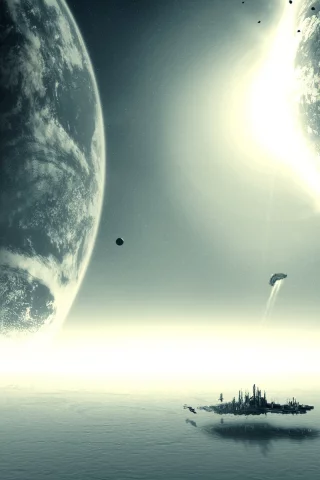 stars, космос, планета, universe, planet, art