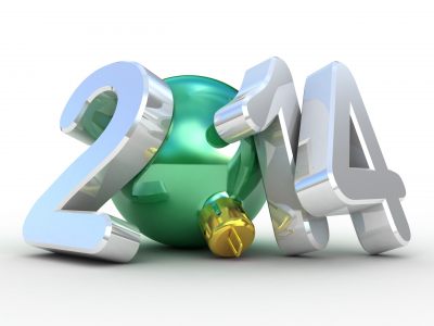 новый год, шарик, праздник, цифры, 2014
