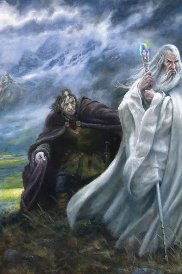 saruman, grima wormtongue, the lord of the rings, башня, долина, isengard, арт