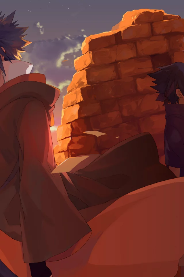 арт, аниме, парень, наруто, tosyoen, uchiha sasuke, naruto, мальчик