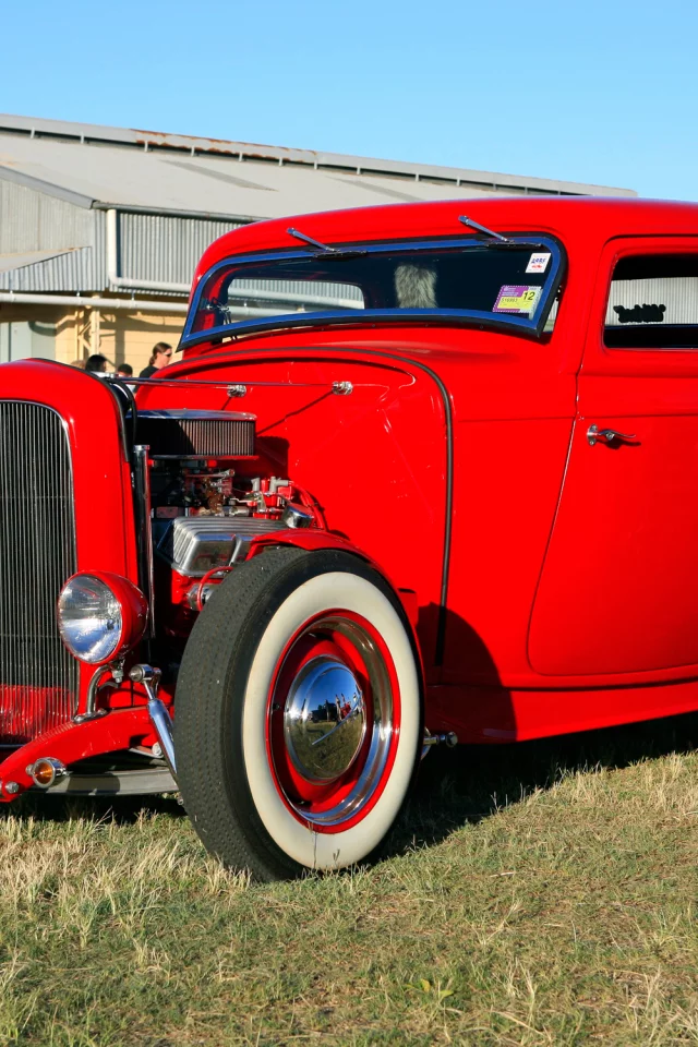 красный, rod, купе, род, форд, coupe, hot, 1932, ford, хот, at the twilight