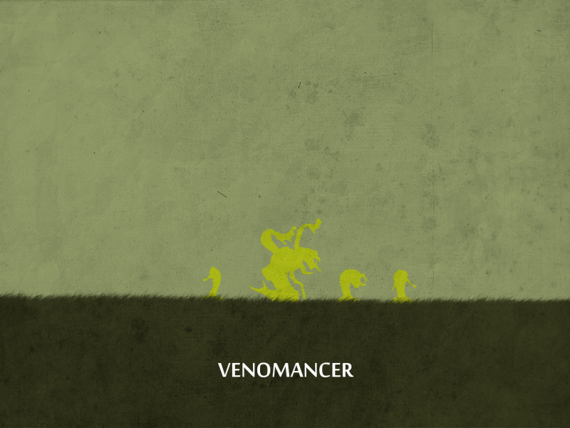 venomancer, deathbringer, dota 2, sheron1030, minimalism, valve