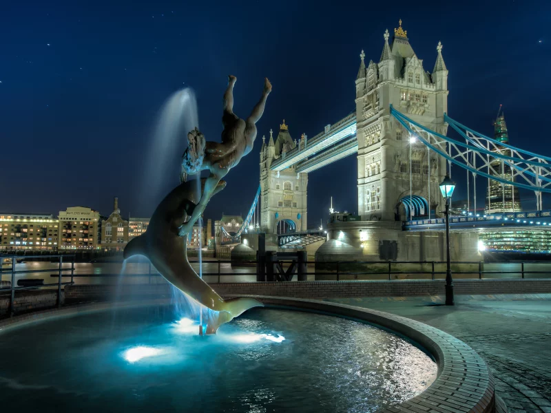night, ночь, london, uk, англия, england, лондон, tower bridge