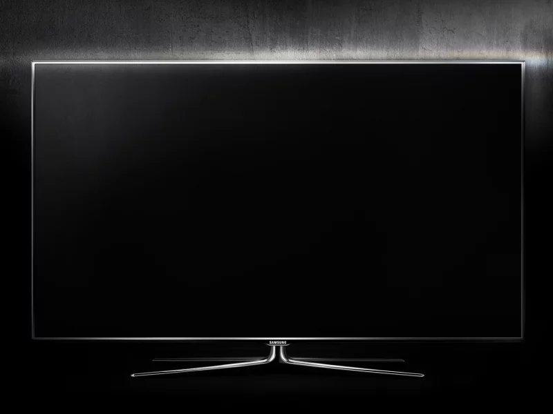 black, монитор, стена, черный, samsung, дисплей, экран
