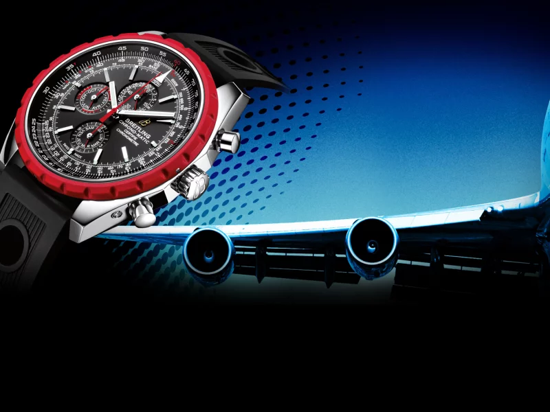 breitling, самолёт, chrono-matic, часы