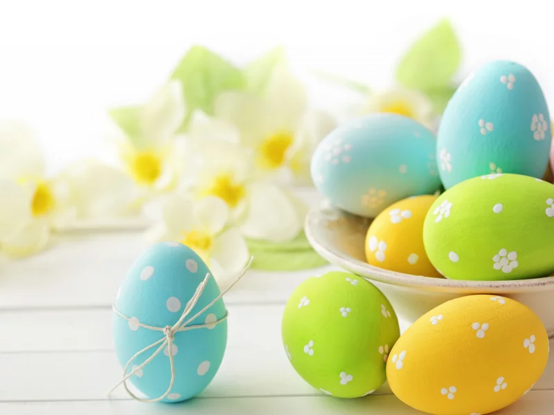 Easter, eggs, flowers, delicate, pastel, пасха, яйца, цветы