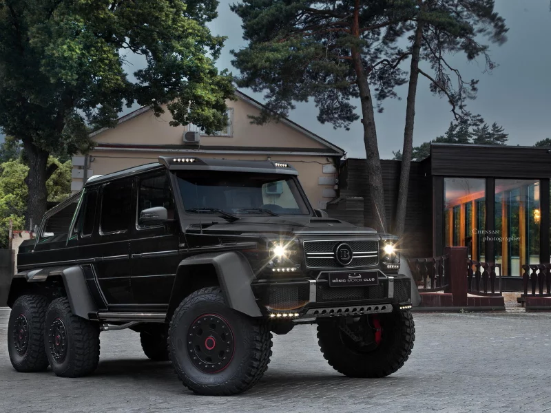 mercedes-benz, gelandewagen, 6х6, вездеход