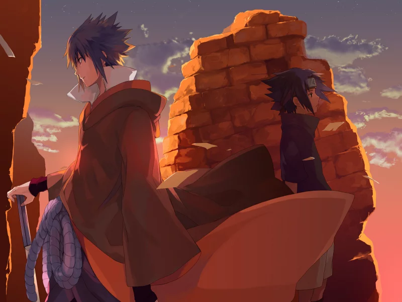 арт, аниме, парень, наруто, tosyoen, uchiha sasuke, naruto, мальчик