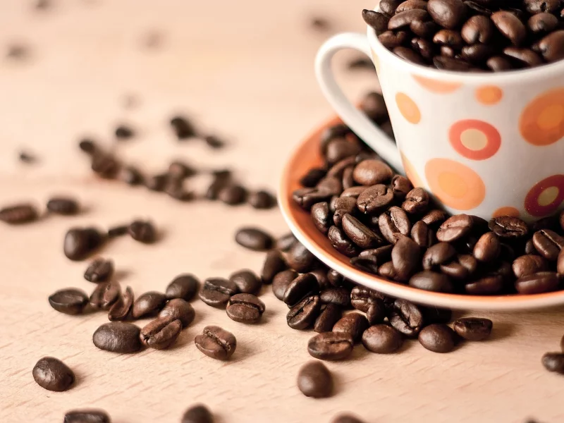 кофе, кружка, фон, coffee, еда, чашка, зерно, зерна, обои