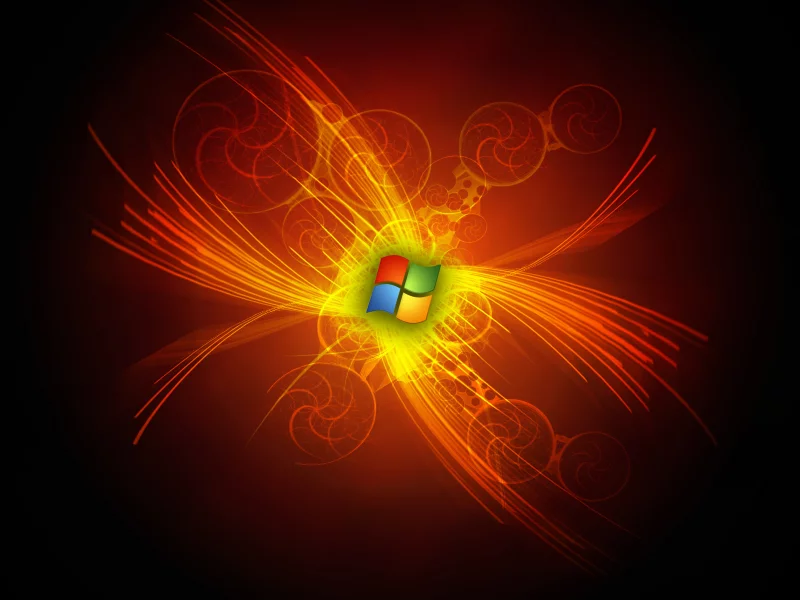 logo, windows, abstraction, microsoft