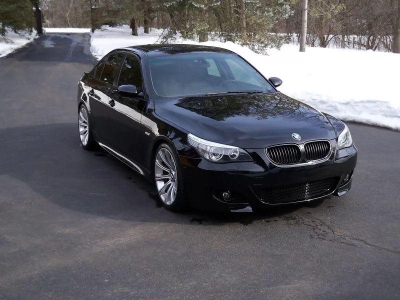 bmw, E60, m5, black